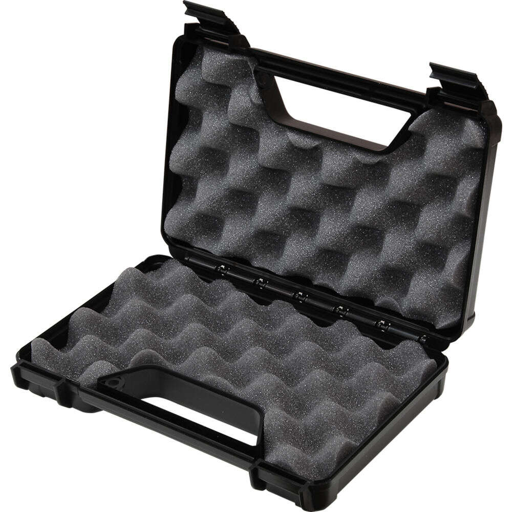 Hard gun Cases MTM Case Gard Polypropylene MTM 803R        POCKET PISTOL CASE HINGED      BLK • Model: Polypropylene